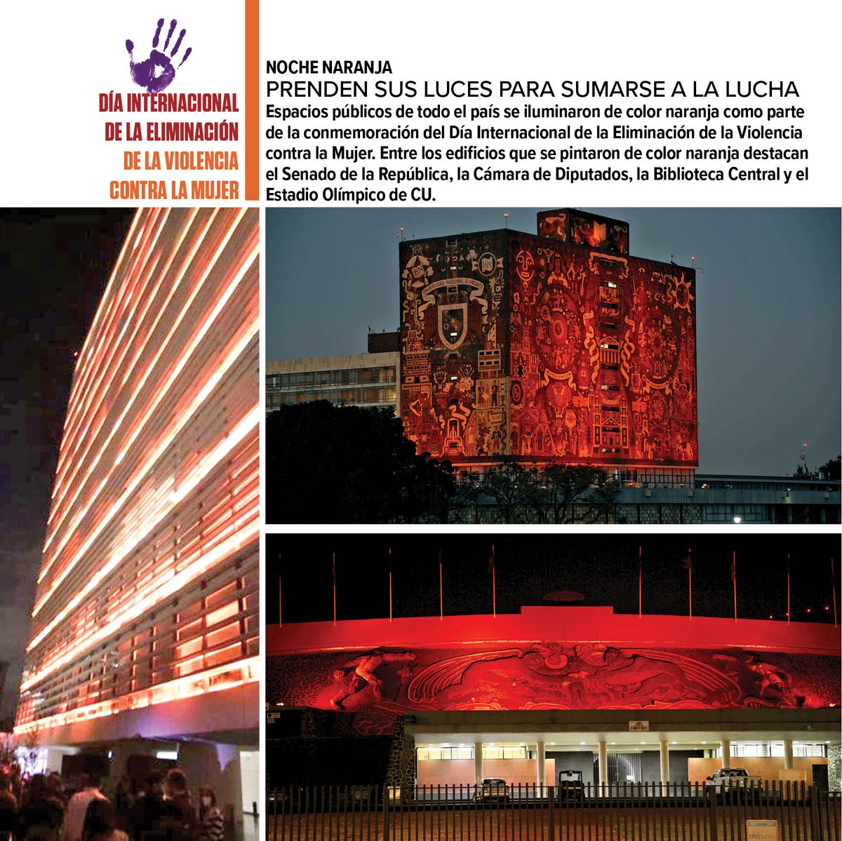 Excelsior's tweet photo. 🟠Cada día, 3,500 mujeres piden auxilio ante violencia; máximo histórico.
#DíaContralaViolenciadeGénero
#DíaNaranja
https://t.co/aaCuSrALhS https://t.co/RXG4Fh4rWS