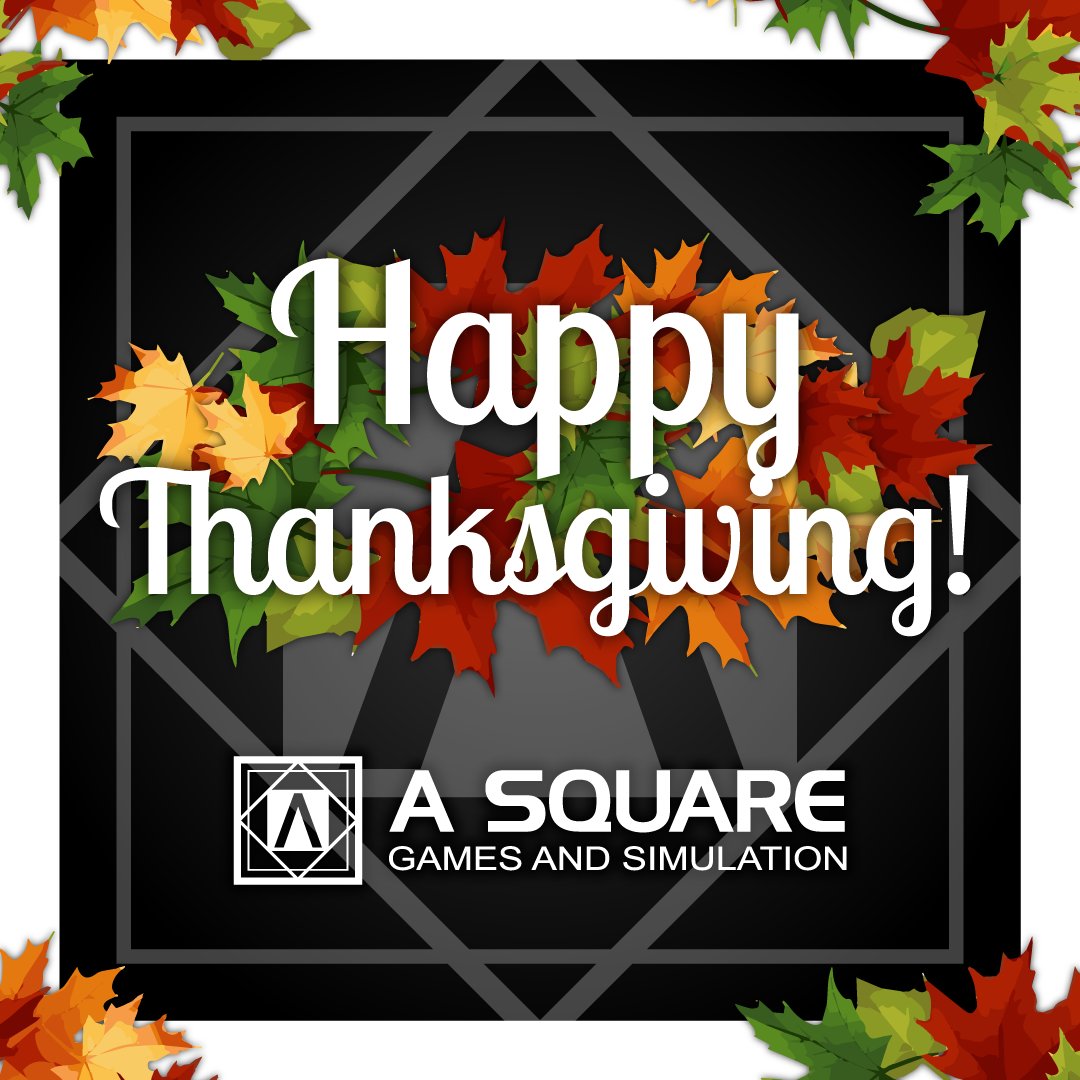 asquaregames's tweet image. Have a safe and happy Thanksgiving everyone!