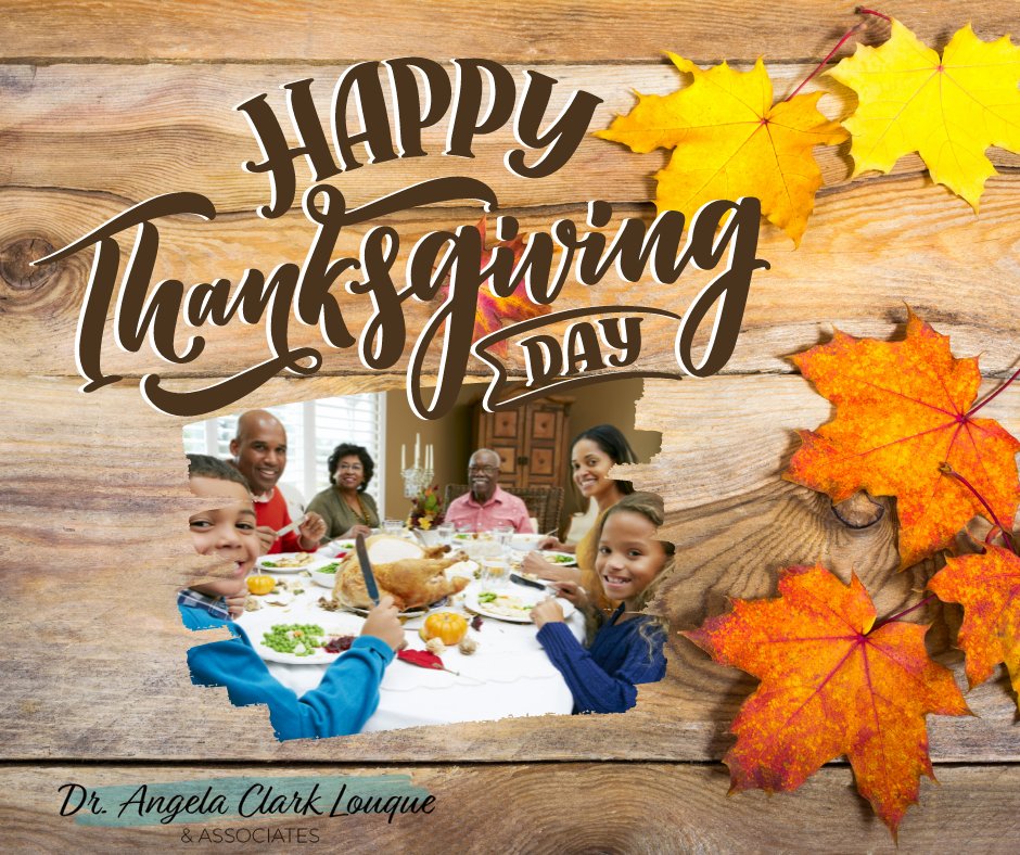 Today we celebrate with this quote by Maya Angelou: "Be present in all things, and thankful for all things." Happy #Thanksgiving! 🦃🥧