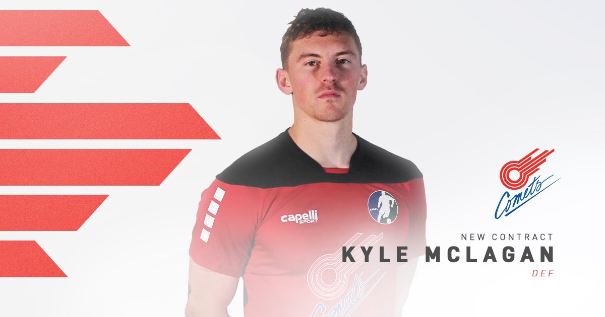 KCComets's tweet photo. Thankful for True Sons, Kyle McLagan joins Comets for partial season

“Excited to play for the Comets again. I can’t wait to contribute to what I think will be a championship season” - @kyleclags 

Kyle 👉 https://t.co/0q8FGyRT8I

👀 Kyle Sat Night  👇 https://t.co/R4y445Bmc4 https://t.co/U82UZ4tlHQ