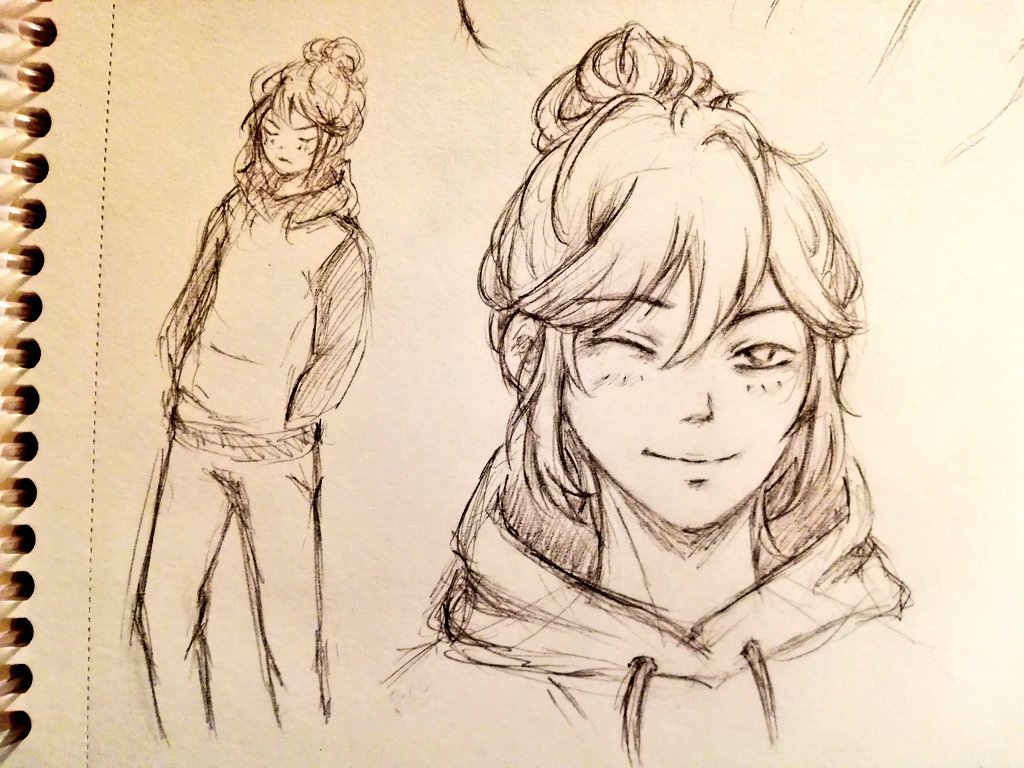 Sonat__'s tweet photo. I doodled these ones previous day
Kel beloved from "I'll Find Him (Pursuit AU)" by @emomo_art 💕

He needs so many hugs of comfort after those last chapters 😭 How am I getting so much feels from a story?? Sigh, words are really powerful in good hands~

#omori #omorikel #omoriart https://t.co/SWnGCTcvLx