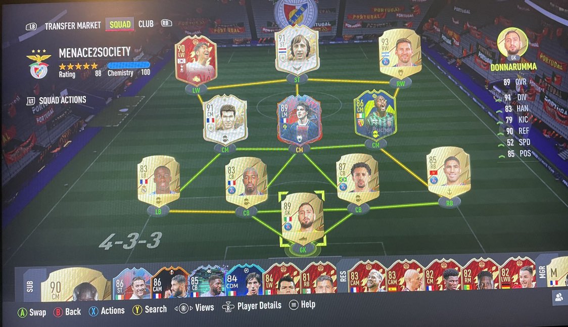 FifaCoinStation's tweet photo. 🟢Selling this Fifa 22 Account for XBOX🟢
〽️Webapp transfermarket open
〽️all players tradables except the bench (6m coins)
〽️100k+ liquid
📩DM me with your offer📩
#sellfifa22coins #fut #fifa22 #buyfifa22coins #futchamps #FUTChampions #futrewards #totw #BlackFriday https://t.co/hfFkuQIdFz
