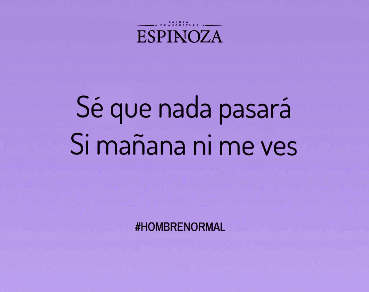 EspinozaOficial's tweet photo. #HombreNormal https://t.co/U3QlxzrdcO
