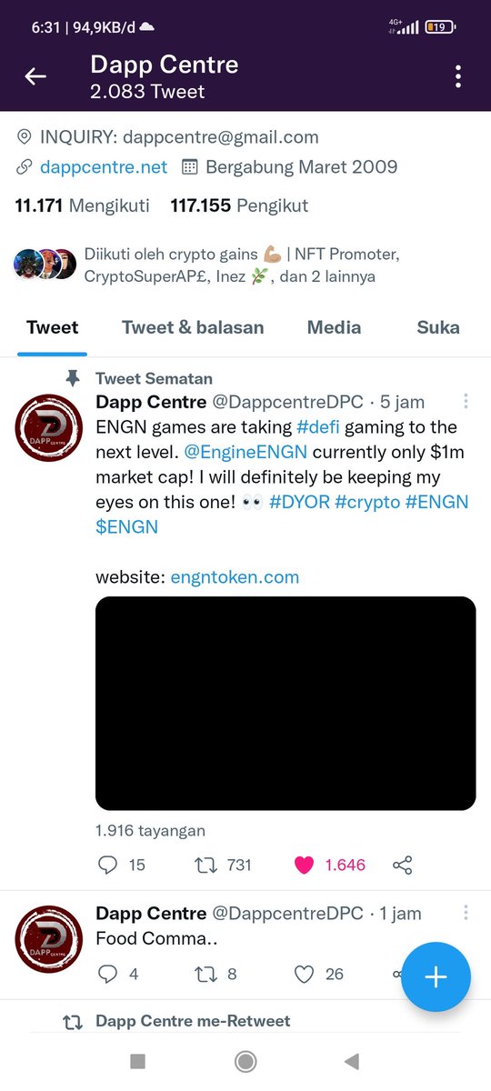 yurawww_'s tweet photo. @SafeMoonRich @DappcentreDPC Done https://t.co/4UxPsxERaZ