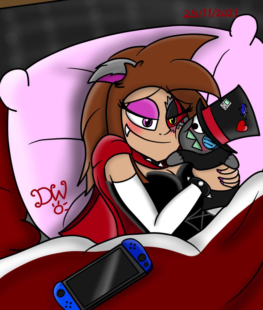 DianaWolf150's tweet photo. #villanos #villainous #villanosfanart #villainousfanart #fanart #painttoolsai #wacom #artistawacomcentroamérica #blackhat #wolf #maiden #wolfhat #villanosblackhat #villainousblackhat #selfship #ship #villainousship #oc #selfinsertxcanon #selfinsertship #Nintendo #NintendoSwitch https://t.co/DBPxgGVHa8