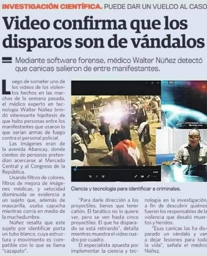 La verdad sobre el asesinato de Inti y Bryan está empezando a conocerse. Los asesinos estuvieron entre los manifestantes, no fueron policías.