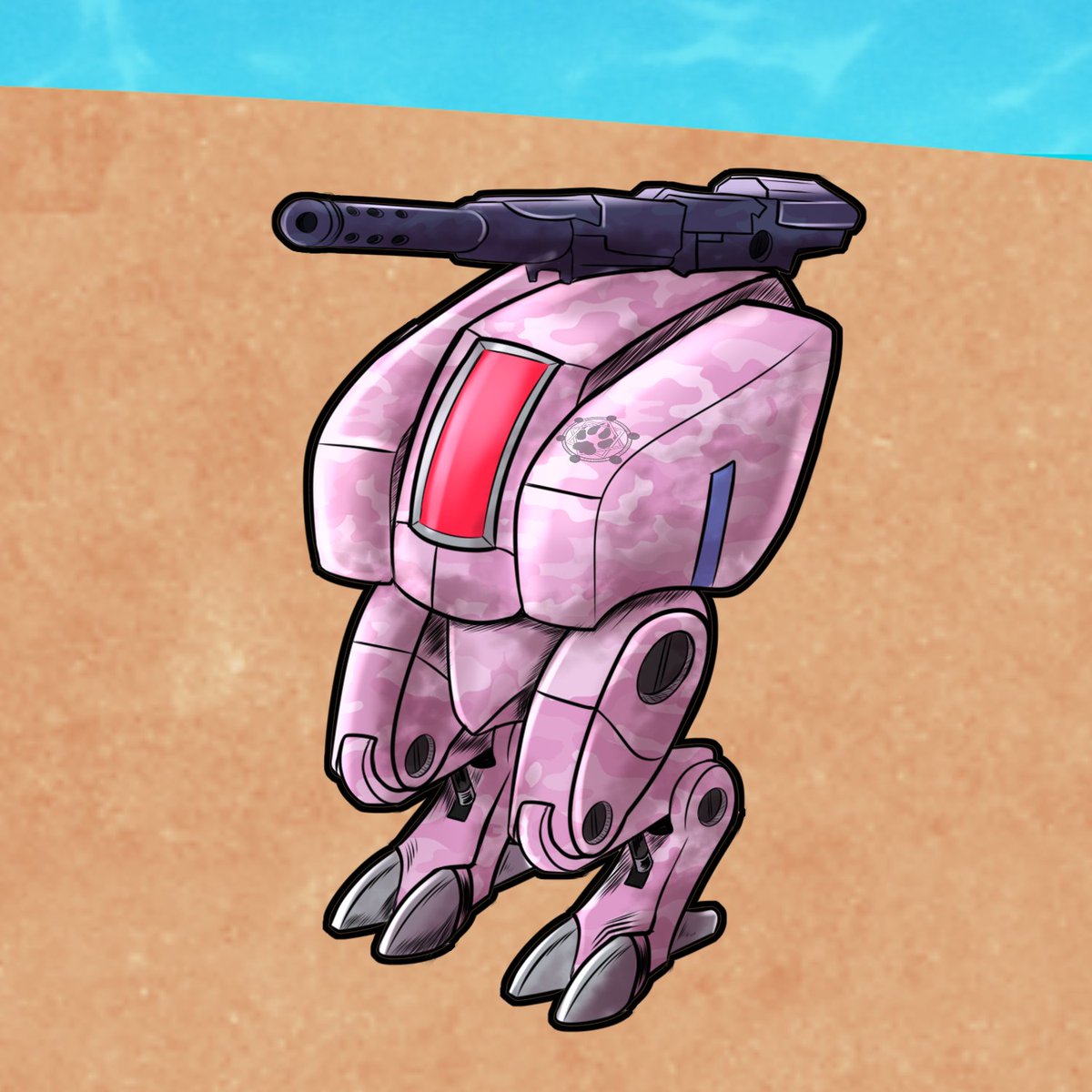 Hypno_Katsiika's tweet photo. Mini war Mech
#miniwar #mech https://t.co/UMrMzMW7yt
