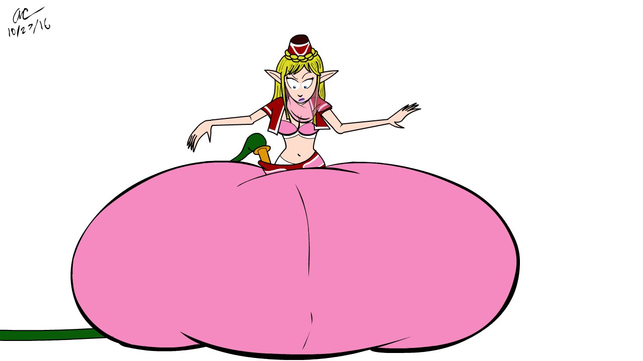 inflated zelda