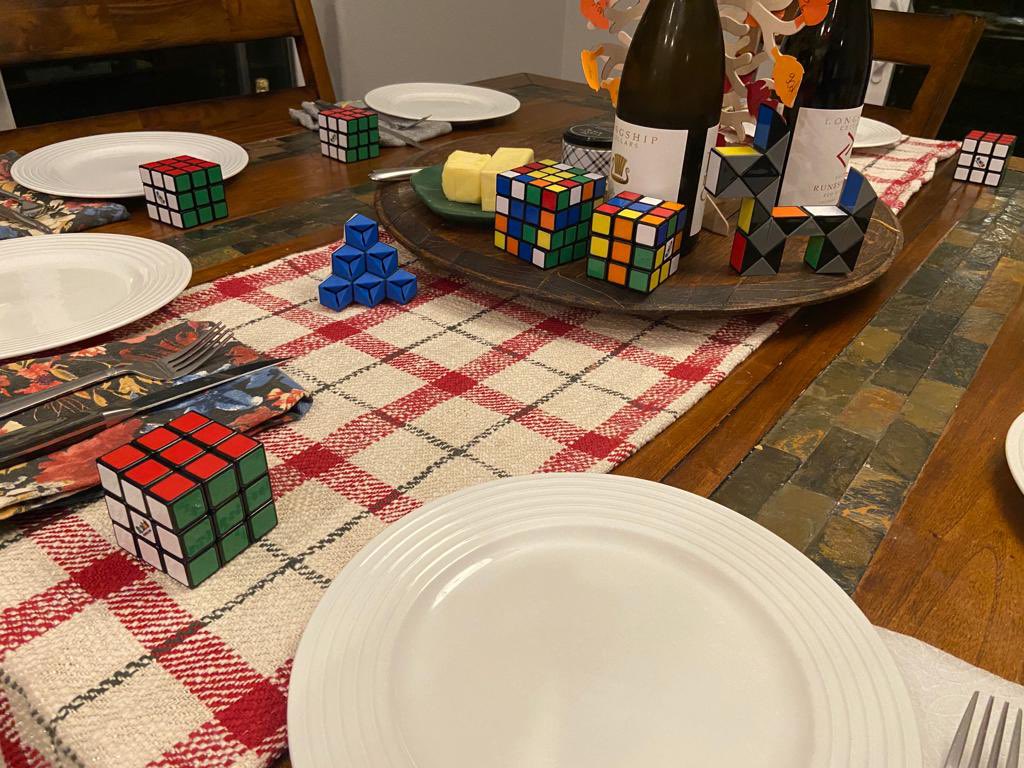 Unspun_Academy's tweet photo. HAPPY THANKSGIVING

This year I am extremely lucky to be spending Thanksgiving with great friends in America (being from the UK this is somewhat of an experience!)

Feeling incredible grateful

#Rubiks #RubiksCube #CubeAtHome #RubiksAmbassador #Thanksgiving #HappyThanksgiving https://t.co/7hJm31go9m