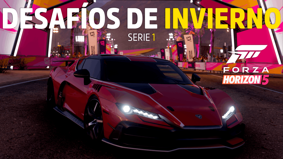 IvanRangelBeas's tweet photo. Ya esta arriba, esta semana los desafíos son bastante sencillos, pero, de igual forma les doy mis consejos.
Todo listo para que consigan su @italdesign #Zerouno o incluso el @McLarenAuto #F1 en #ForzaHorizon5
https://t.co/iMTXMuQIKS https://t.co/AOau8Yo8zu