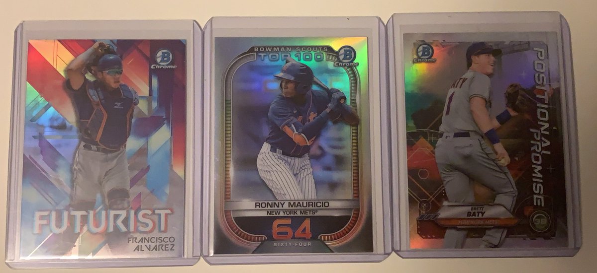 Mets_Minors's tweet photo. MMN is thankful for all of our readers! 

As a thank you, we’re giving away this trio of cards. 

Retweet this tweet and follow our account to enter. https://t.co/yrl4FmWQzn
