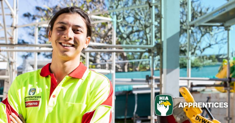 HIA_au's tweet photo. Thinking of taking on an apprentice in 2022? Now is the time to get in touch with @HIA_au.

We have begun interviewing &amp; screening school-leavers who are eager to get to work, so you can be sure you'll get an apprentice with the right attitude.