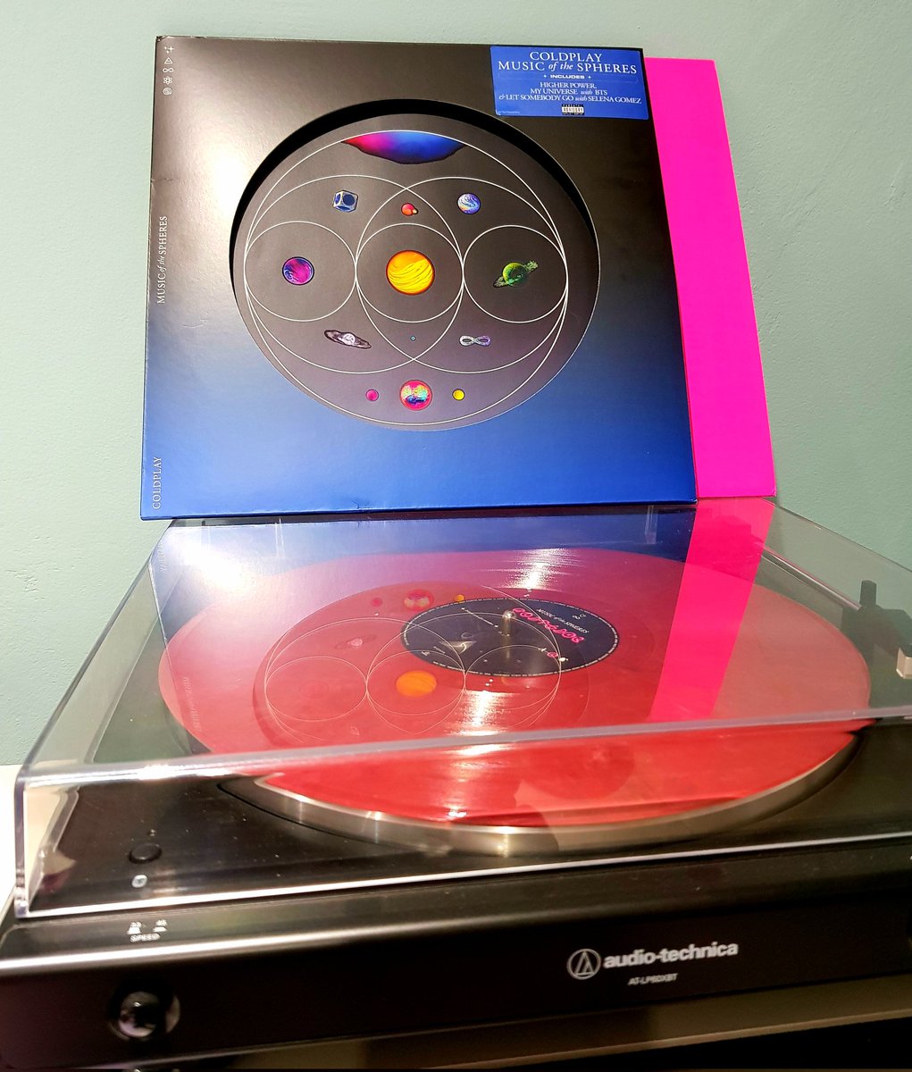 Al fin llegó!!! admiren esa belleza 🤩
#MOTS #Coldplay #motsvinyl
El color que me tocó se ve genial! 💪🏻