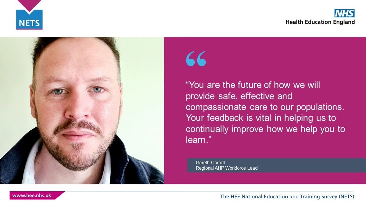 Naomi McVey 🐝 (@naomimcvey) on Twitter photo Calling all healthcare students & trainees in the north west (especially AHPs!) - help us understand your experiences of practice learning:
hee.nhs.uk/our-work/quali…
#HEENETs <a href="/NHSHEE_NWest/">NHSE Workforce, Training and Education – NW</a> Calling all healthcare students & trainees in the north west (especially AHPs!) - help us understand your experiences of practice learning:
hee.nhs.uk/our-work/quali…
#HEENETs <a href="/NHSHEE_NWest/">NHSE Workforce, Training and Education – NW</a>