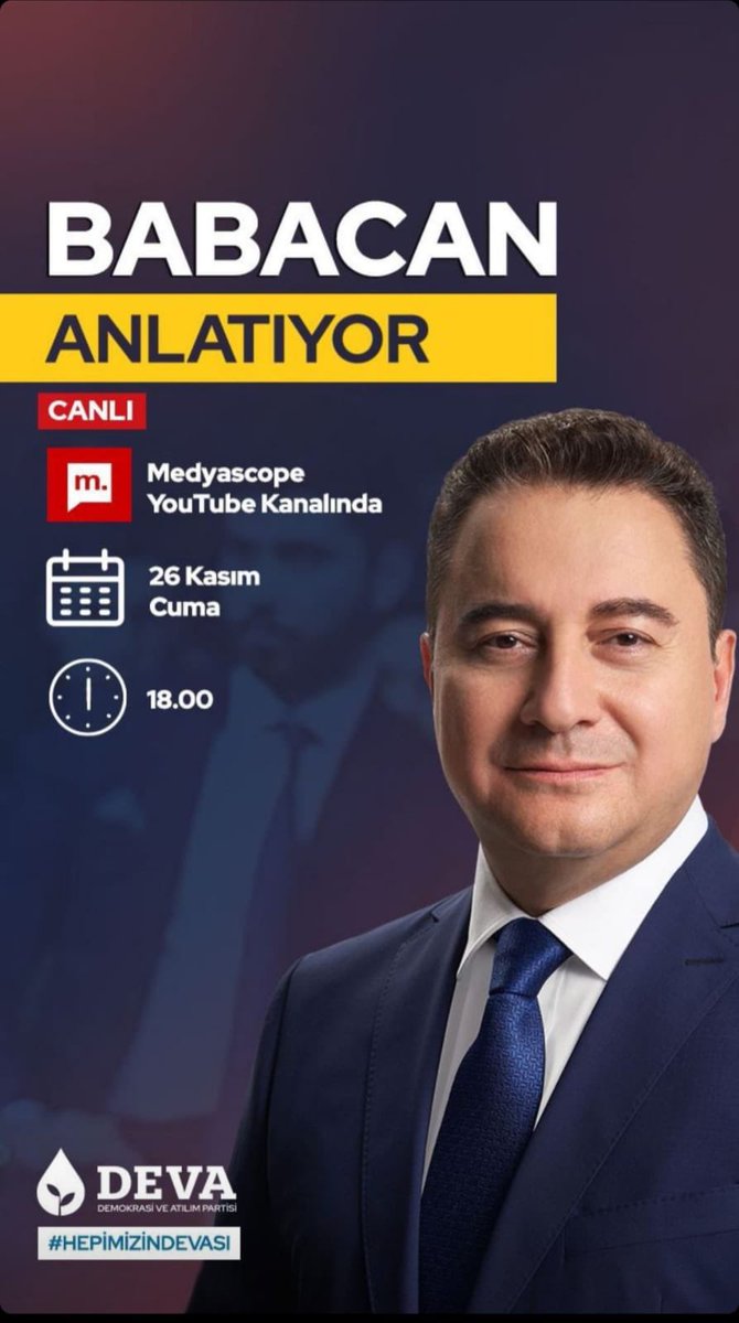 <a href="/devapartisi/">DEVA Partisi</a> <a href="/alibabacan/">Ali Babacan</a>