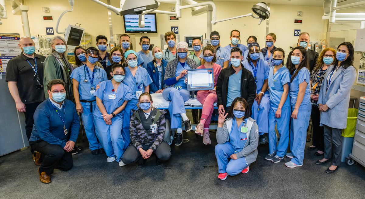 The entire Emergency team continues to weather the COVID-19 storm with true professionalism, collaboration and genuine care and concern for patients, families and each other.  Congratulations on your 2021 Marilyn Reddick team award