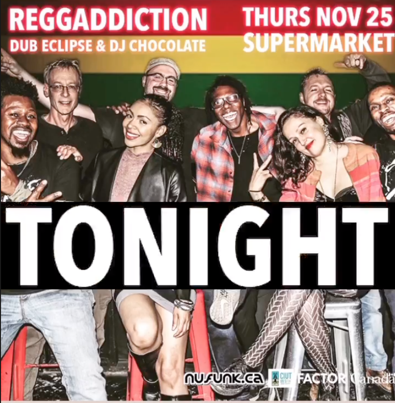 nufunk's tweet photo. Tonight in #Toronto!
#Reggae in @KensingtonMkt at @SuperMktToronto @Reggaddiction ft. @Getthat_DM #TrishCampbell #SunRay + guests @ZiononMyMind #DubEclipseBand @Cinnamon_Delite #RasMorgan @TrudyLeeGayle #RaLion & @DJChocolauren
#Reggae #Ska #Dancehall 🇯🇲
👉https://t.co/jOZZ5a5Llf https://t.co/lrYNiGyXQy