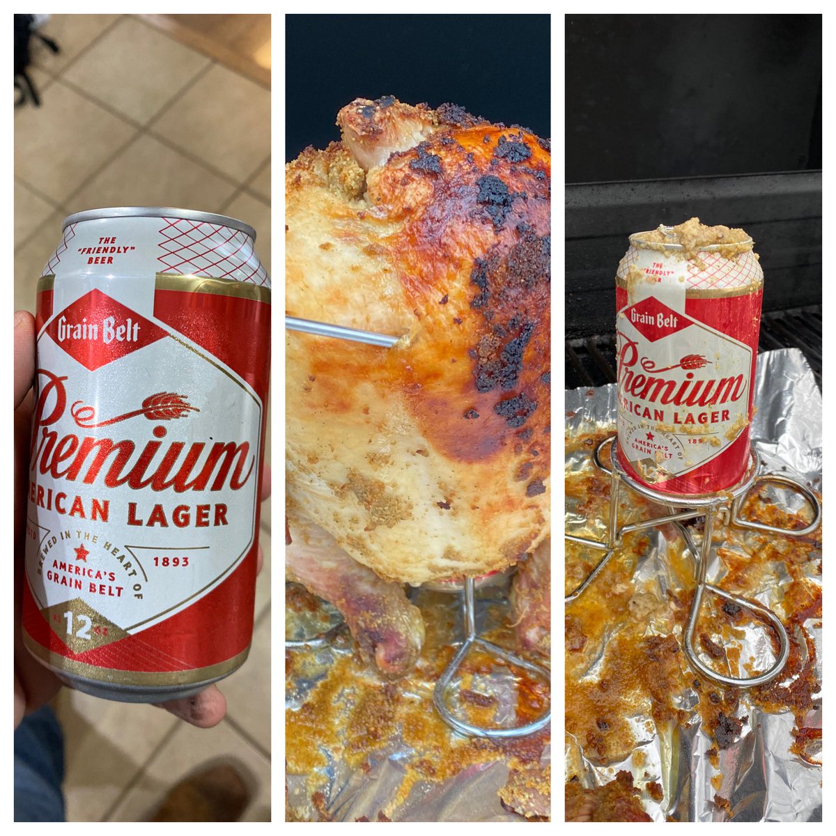 RossVanDerBill's tweet photo. How it started, how it was going, how it ended. Thanks @GrainBeltBeer https://t.co/idktQ9pKEY