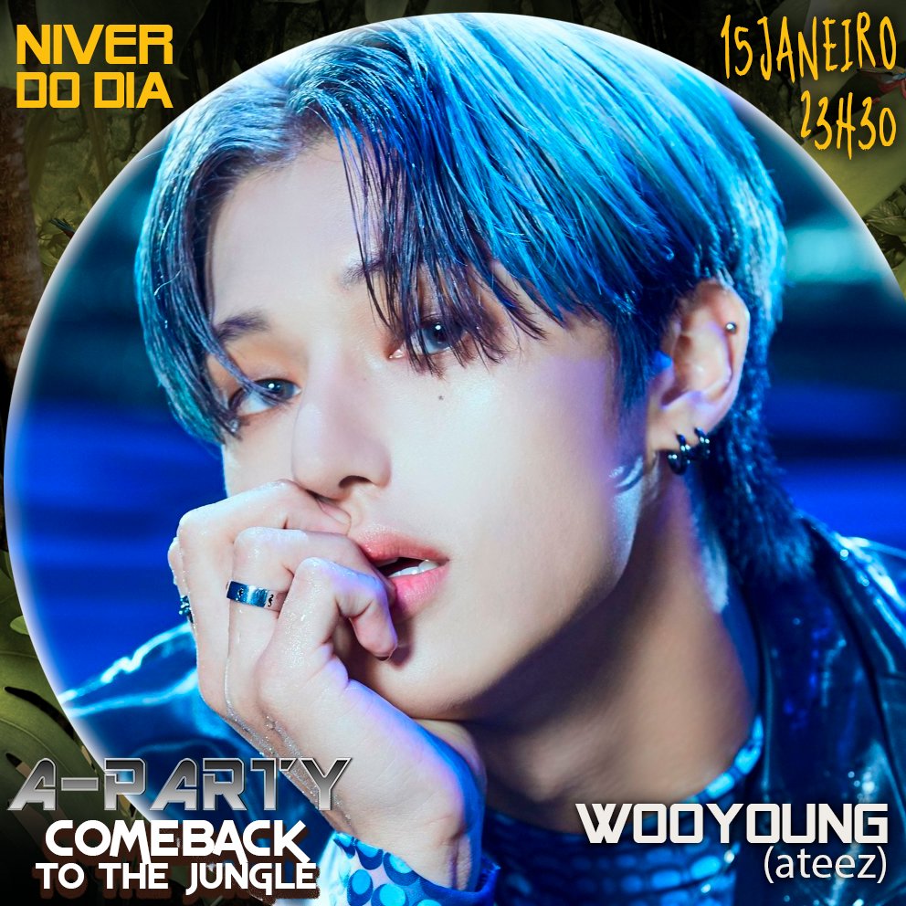 apartybrasil's tweet photo. Hoje quem sopra velinhas é o maravilhoso #Wooyoung do #ATEEZ!!! #Parabéns!!!
#사랑둥이_우요_태어나줘서_고마워
#GeniusPerformer_WooyoungDay #wooyoungday #ATINY #kpop #apartybrasil #apartycomeback https://t.co/Lg9g0zYEqy