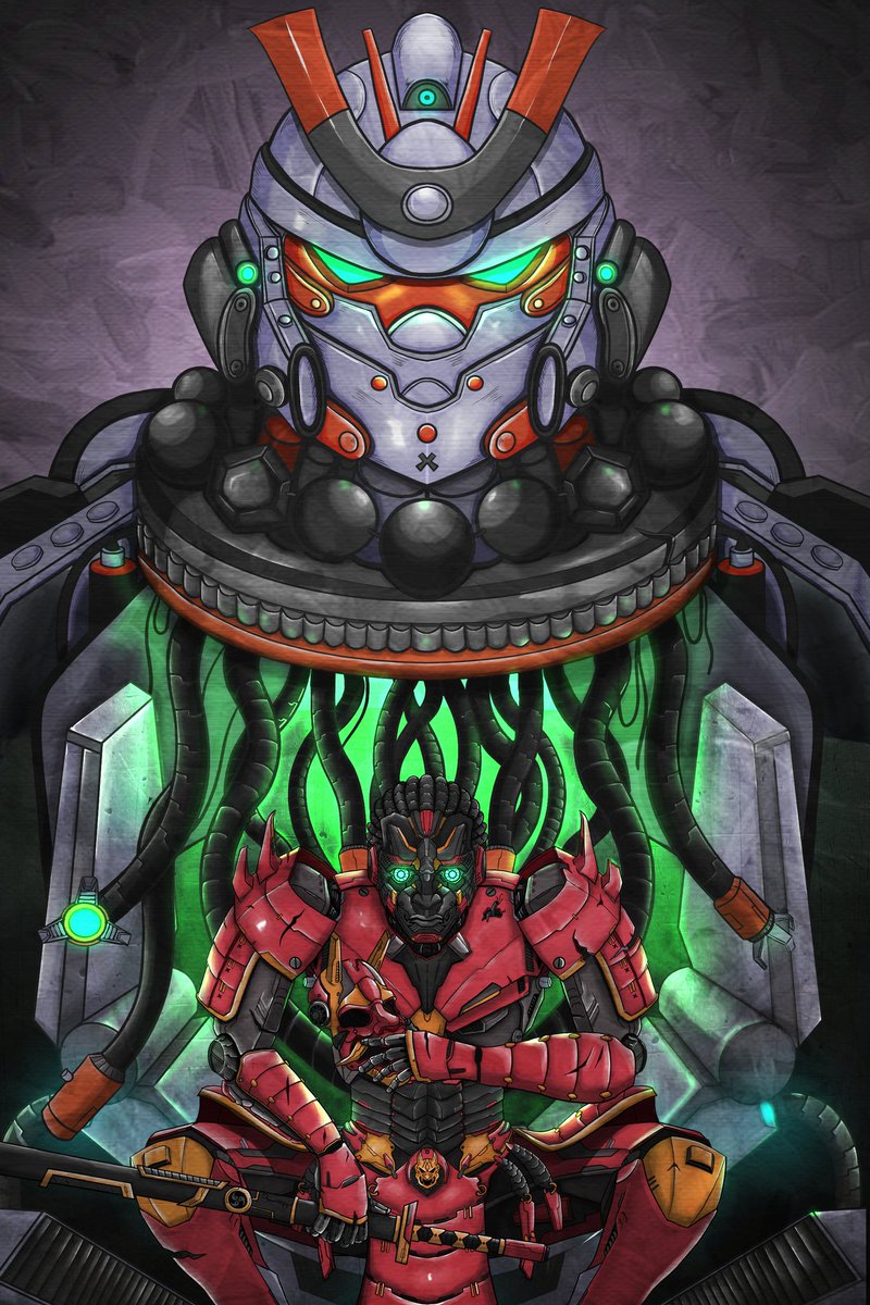 MekaVerse's tweet photo. The level of submissions for the #MEKAVERSECREATIVE Art Contest has completely blown us away! 🦾 🥵 We'd like to keep it going all year, but don't forget: this is the final week to send in your artwork! 🤍🤖

🎨 Art by @AllielChris / @opusnyx / @Kenokenoki / @thearmors https://t.co/g4kv1Mf3TS