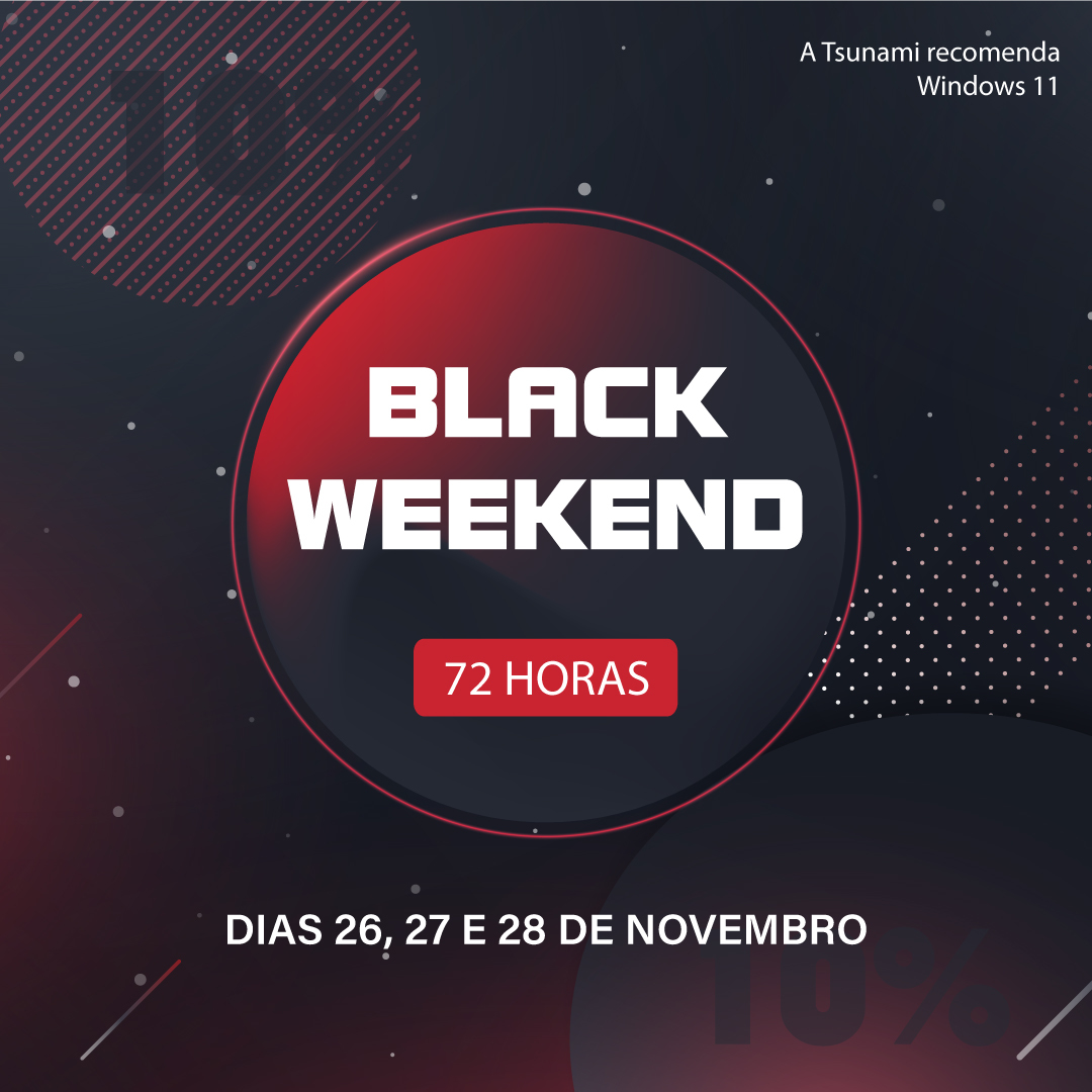 Amanhã começa a Black Weekend da Tsunami 🔥
São 72 horas de descontos imperdíveis 👉 Fica atento a todas as ofertas a partir as 00:00 de hoje 👀

store.tsunami.pt

#WaveofTechnology