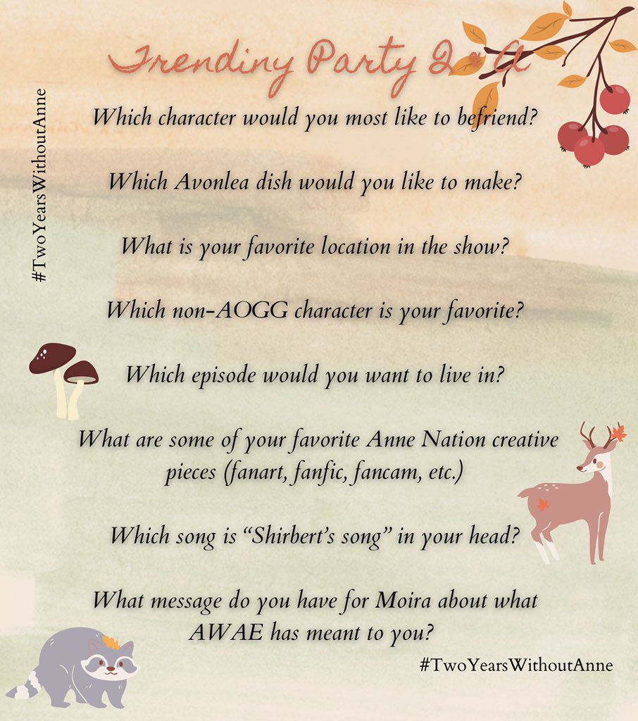 The Bard of Avonlea 🌼 tweet media