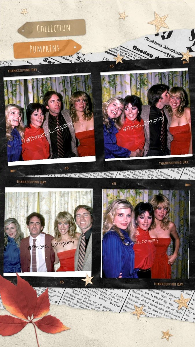 Threes_Company's tweet photo. Friendsgiving!!!!
(These are from a TC Luncheon but pretend it's their #Thanksgiving gathering 😋😋)
#ThreesCompany #JohnRitter #JackTripper #JoyceDeWitt #JanetWood #TerriAlden #PricillaBarnes #LarryDallas #RichardKline #MrFurley #donknotts #friendsgiving https://t.co/CfUcFMJUqY