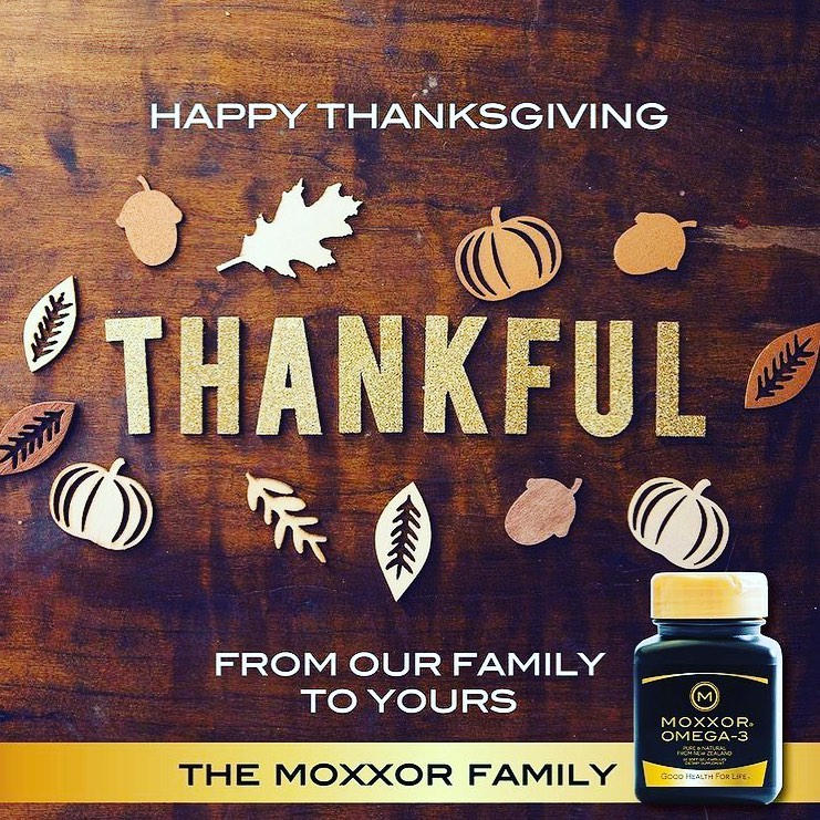 moxxorglobal's tweet photo. We are thankful to have customers like you – not just on Thanksgiving, but every day.

Happy Thanksgiving!

#Moxxor #Omega3 #VitaminE #Antioxidants #Wellbeing #Vitality #Natural #EPA #DHA #ETA #Mox4Life https://t.co/pnoEP10xsh