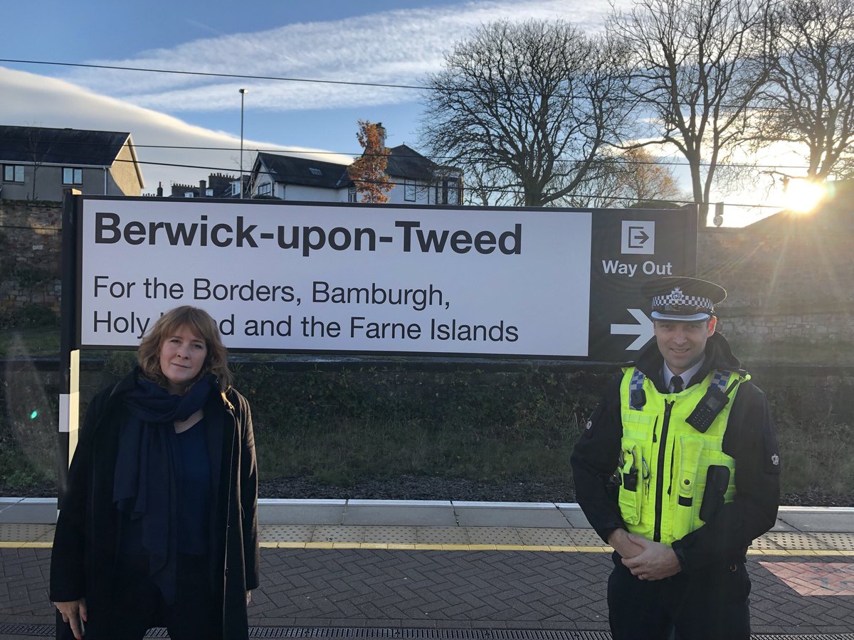 LabourSJ's tweet photo. First stop was @HtfsBerwick, where I went litter-picking and speed-checking with their Mini-Police. 

Instilling positive values and good behaviour through these kind of schemes is so important in tackling ASB.

The kids were great: lots of budding police officers amongst them! https://t.co/1PiFZ7I51J