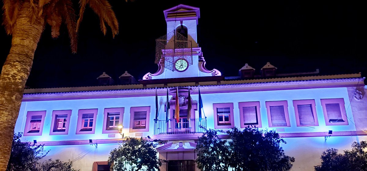 💜 25𝑁, 𝗗í𝗮 𝗜𝗻𝘁𝗲𝗿𝗻𝗮𝗰𝗶𝗼𝗻𝗮𝗹 𝗱𝗲 𝗹𝗮 𝗘𝗹𝗶𝗺𝗶𝗻𝗮𝗰𝗶ó𝗻 𝗱𝗲 𝗹𝗮 𝗩𝗶𝗼𝗹𝗲𝗻𝗰𝗶𝗮 𝗰𝗼𝗻𝘁𝗿𝗮 𝗹𝗮 𝗠𝘂𝗷𝗲𝗿 y el Ayuntamiento de Lopera se ilumina d̲e̲ ̲m̲o̲r̲a̲d̲o̲ ̲e̲n̲ ̲r̲e̲c̲u̲e̲r̲d̲o̲ ̲d̲e̲ ̲l̲a̲s̲ ̲v̲í̲c̲t̲i̲m̲a̲s̲ 💜💜💜

#Lopera 💜
#25N 💜