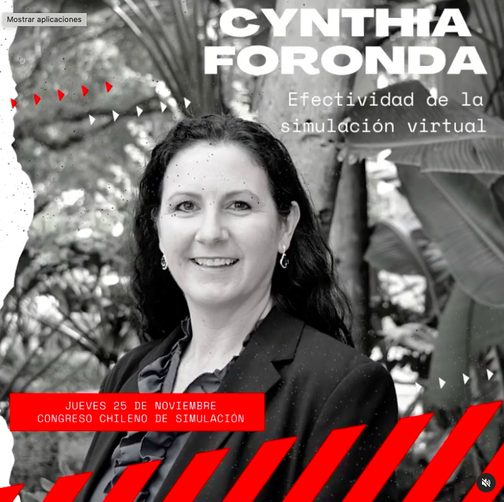 Sochisim1's tweet photo. Nuestra segunda invitada internacional @CForondaPhDRN Efectividad de la simulación virtual #CongresoSOCHISIM #Serendipia #Simulacionistas #Simfluencer https://t.co/pUdaanCt6b