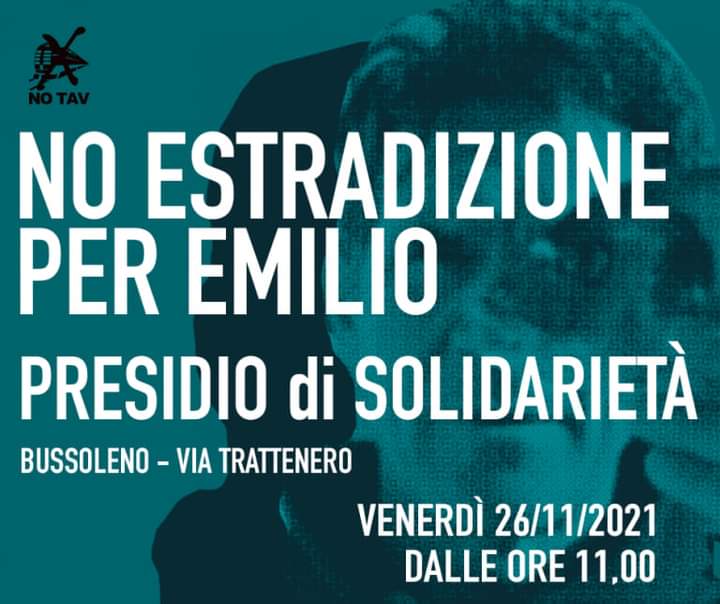 mimmoef's tweet photo. Emilio Scalzo video https://t.co/buz89NMY94
#solidarietà
#migranti
#controlefrontiere
#nofrontiere
#noborders
#bastafrontiere
#senzafrontiere #senzaconfini #noconfini
#EMILIOLIBERO
#NOESTRADIZIONE!
Emilio con Noi
Sempre!
Tutte Libere!
Tutti Liberi!
https://t.co/ivhiJvzTrc https://t.co/nirZVbeTA8