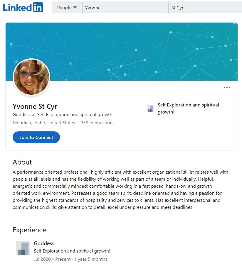 DianthaSol's tweet photo. @Nightvi17337331 @ZatZatKat @SleuthYooper @phoenixonwheels @SeditionHunters @ryanjreilly Idk any more of her actions but I was struck by her complete lack of remorse in this interview. She's still on LinkedIn, which includes her US Marines and volunteer church youth group experience. Profession has been "Goddess" since 7/2020. #WindowWatcher
https://t.co/4AR8rg7ZrG https://t.co/KGLbKov4Io