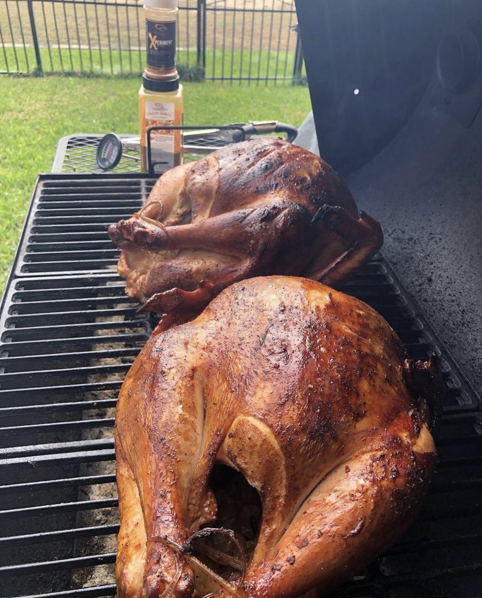 Why have one turkey when you can have two? Happy Thanksgiving! We are thankful for you all, and good food 🦃 🎉
