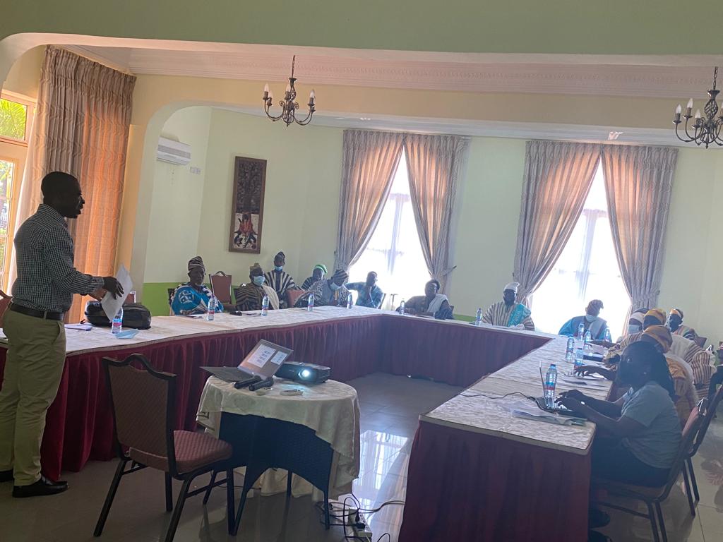CDDGha's tweet photo. Assembly members in the Upper East and Northern Regions and traditional leaders in the Volta and Bono Regions met with the CSO Coalition on Local Government Reforms on day four of ongoing regional consultations. #LocalGovtReformsGH #CCSOsConsultations https://t.co/1jHK8x3LGM