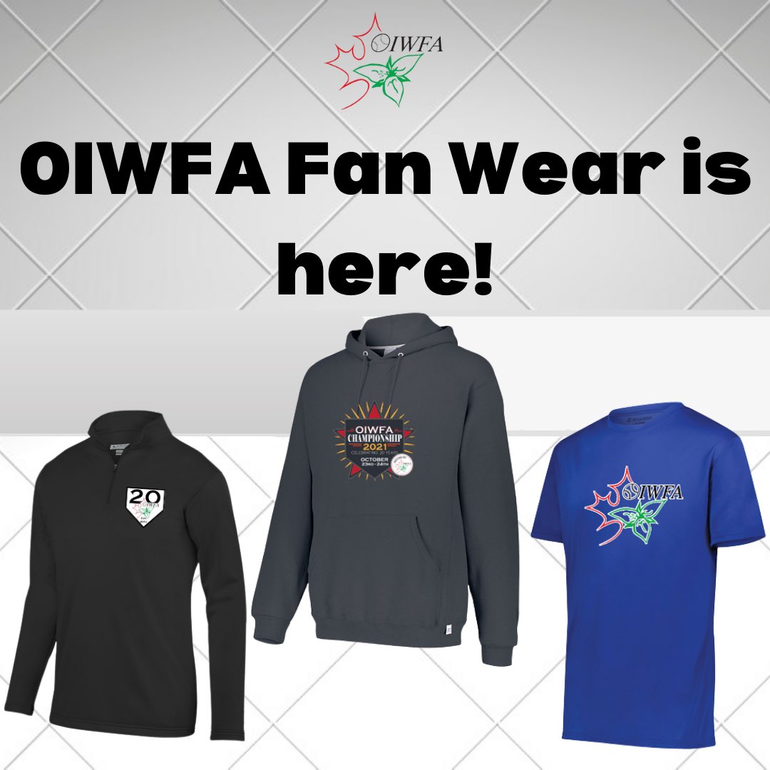 OIWFA fan wear is now available! The #OIWFA receives a portion of the proceeds from each item sold. Order now through the link below to get some cool gear and help support the OIWFA! Sale closes December 11. 

➡️ oiwfa.itemorder.com