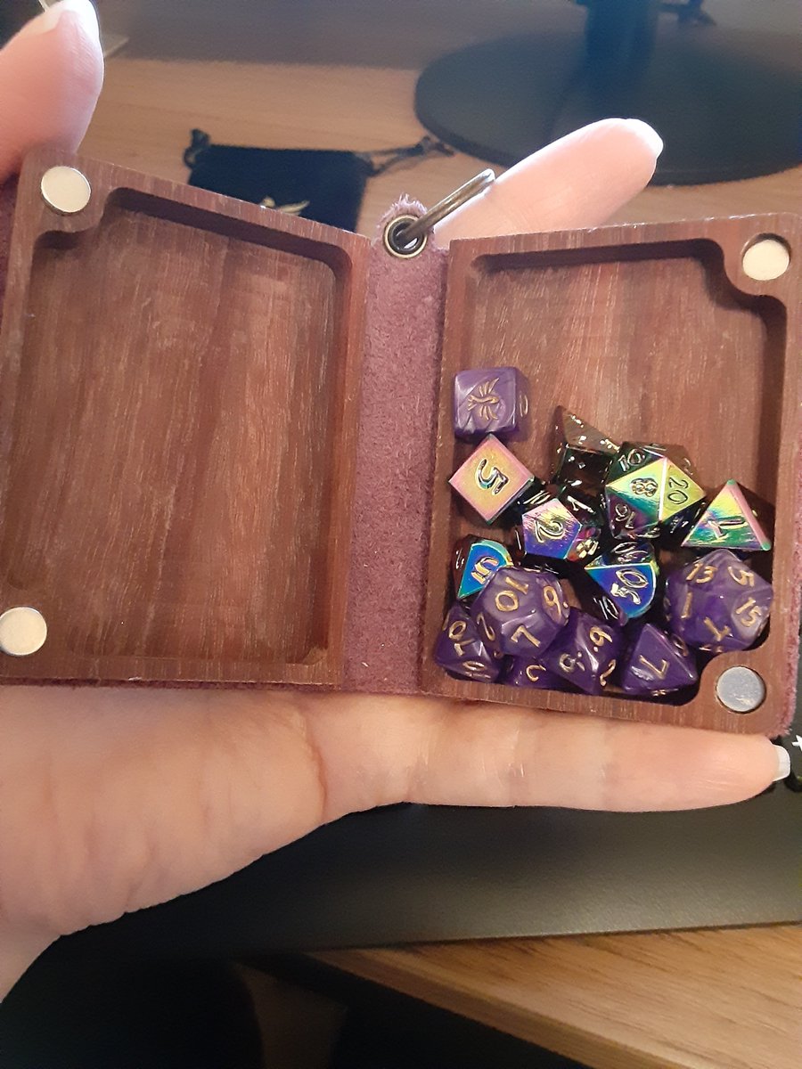 In case of DnD emergency please open spellbook and roll dice

From @ElderwoodBoxes