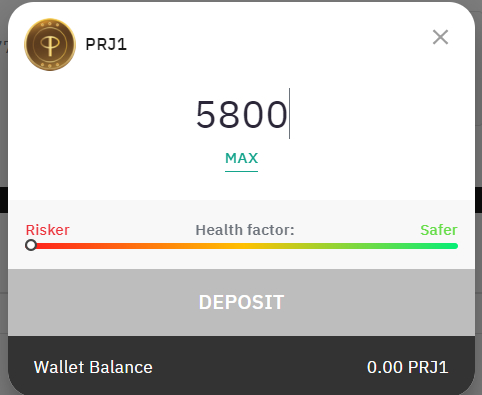 fringefinance's tweet photo. Is this... a Testnet?!

The "Deposit" screen in the Primary Lending Platform shows you your selected asset's risk level, selected asset, and your wallet's balance. ☯️

Less than a week until the end of the month! Get ready to test the #PrimaryLendingPlatform. https://t.co/sZIuehVSJK