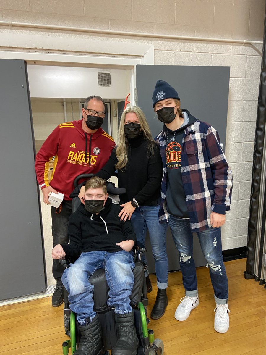 Big congratulations to Mr. Greg Richardson as being chosen as the 2021 OFSAA Leadership Award winner. Ms. H. Chambers, OFSAA representative spoke about leadership in sport. Mr. Poudrier shared Mr. Richardson's accomplishments &amp; achievements during his 27 year career. <a href="/OFSAAVball/">OFSAA Volleyball</a>