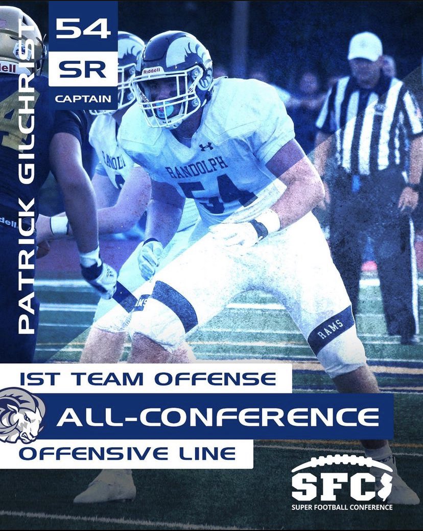 Pat_Gilchrist54's tweet photo. Blessed to be named First Team All-Conference for SFC✅ https://t.co/OIea0vJadh