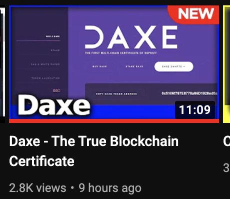 daxetoken's tweet photo. Superb coverage of DAXE. The first #multichain Certificate of Deposit Launching on #PulseChian, #Solana, #AVAX
https://t.co/0hYTcpPpT9
https://t.co/2L36oZCgvS
https://t.co/kAgePCEIk0
#ICO #HEX #HighGasFees #airdrop #rewards 📈❤️🪂 https://t.co/3gJBvpGOef