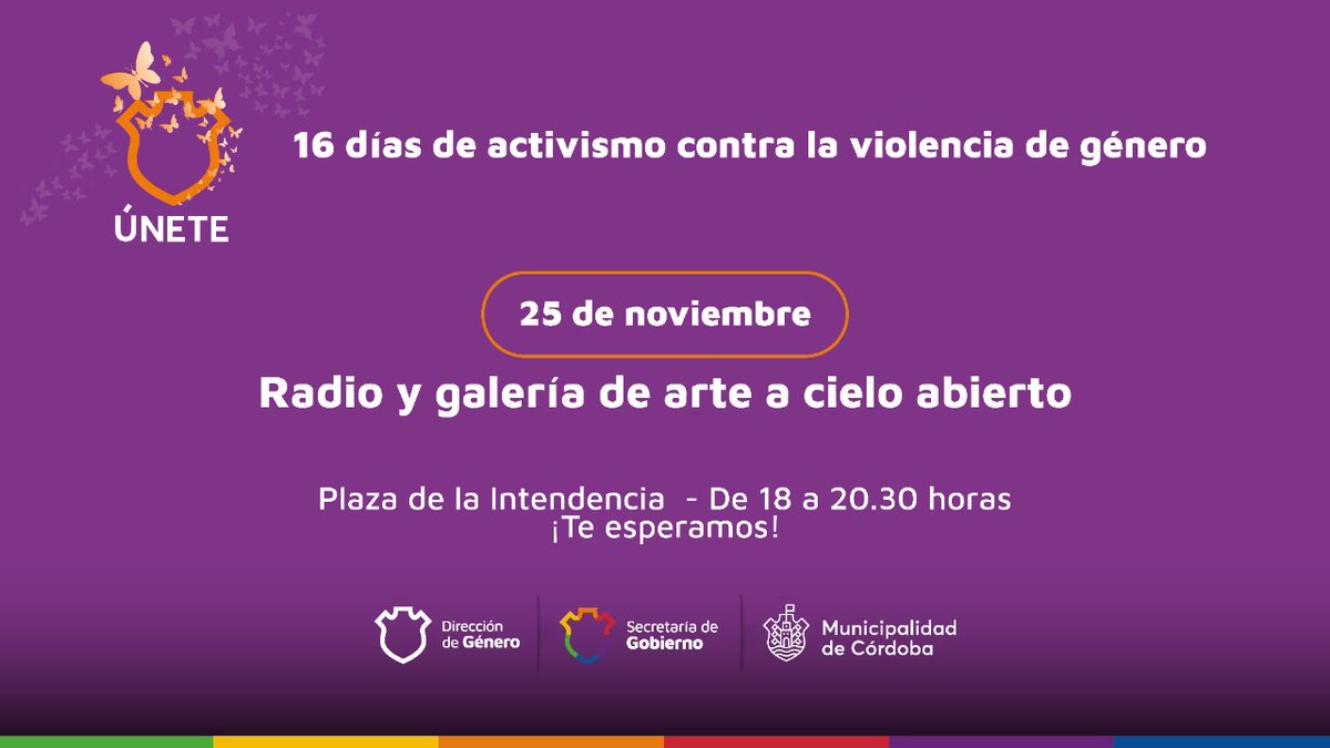 miguelsiciliano's tweet photo. DÍA INTERNACIONAL DE LA ELIMINACIÓN DE LA VIOLENCIA CONTRA LA MUJER

#16DíasDeActivismo contra la violencia de género es una campaña mundial que empieza hoy, para promover la prevención y eliminación de la violencia contra mujeres y niñas. Seguí en @GeneroMuniCba las actividades https://t.co/rWnAz2IwhL
