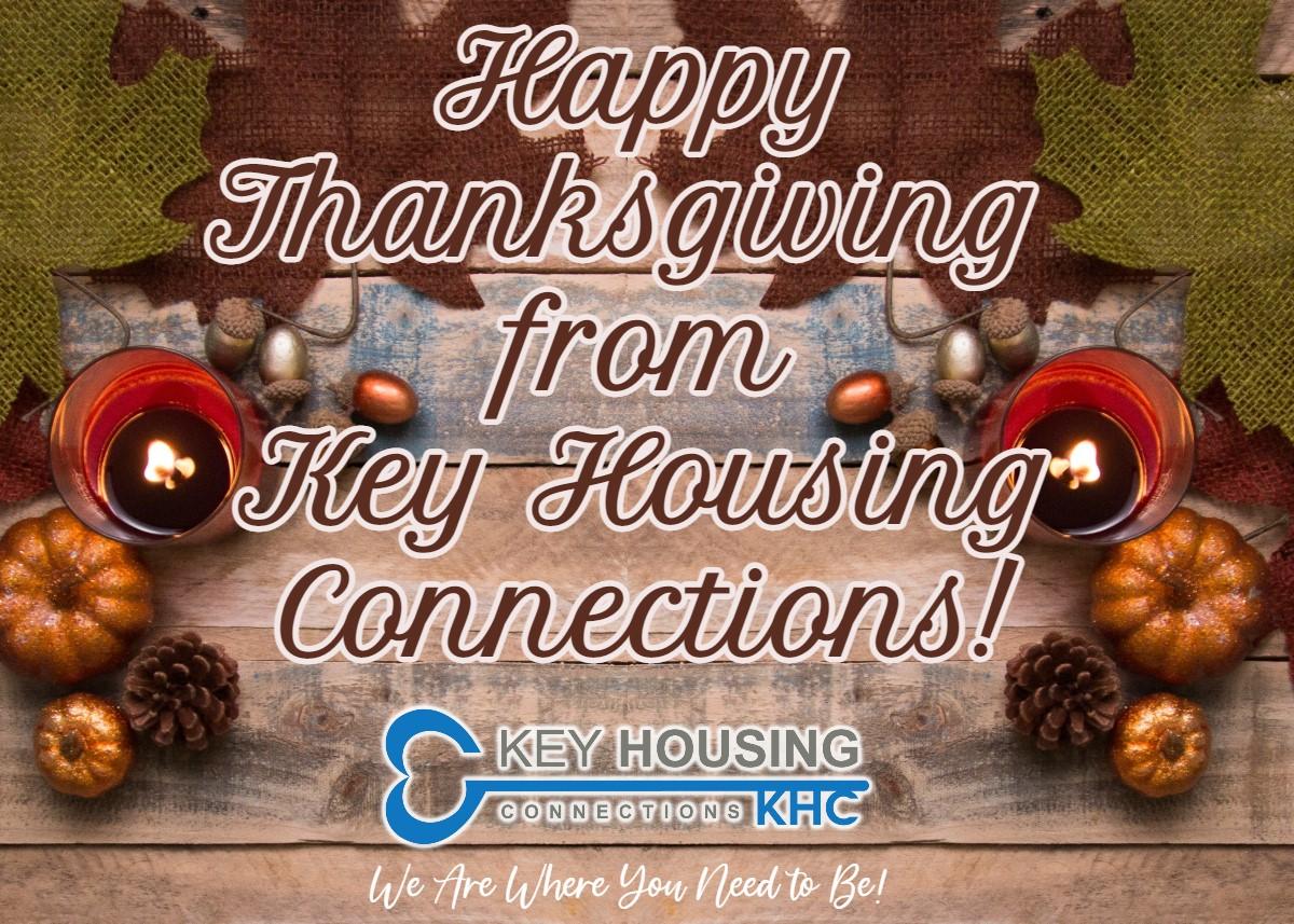 KeyHousingCo's tweet image. "The thankful heart opens our eyes to a multitude of blessing that continually surround us." - James E. Faust

Wishing everyone a wonderful Thanksgiving!

#KeyHousing #HappyThanksgiving #Thankful