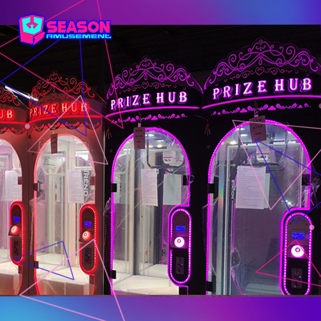 SeasonAmusement's tweet image. Game on! Click and play!

This gaming machine is the unique combination of lights, sounds, and motion. What sets it apart is its customization features, which allow you to create your own logo.

#customization #customize #uniquefeature #logo #claw #machine #game #SeasonAmusement