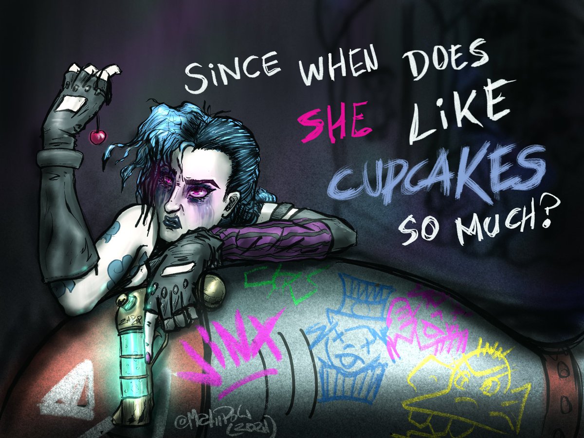 MatiiPol's tweet photo. Get Jinxed. #teamjinx #Arcane #LeagueOfLegends @LeagueOfLegends @arcaneshow @riotgames @lollatam https://t.co/X2ArE2gzH6