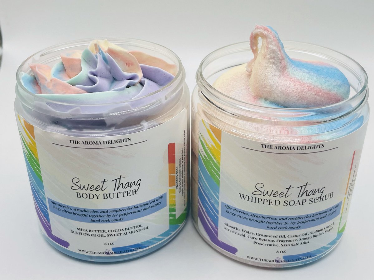 Aroma_Delights's tweet photo. Black Friday is right around the corner!
I create whipped soaps, body scrubs, body oils and more that will upgrade your self care routine. Shop small this season and get 30% off and discounted gift sets.
⠀
Shop https://t.co/duDT634B5b this holiday season https://t.co/vEqDiJWfDN