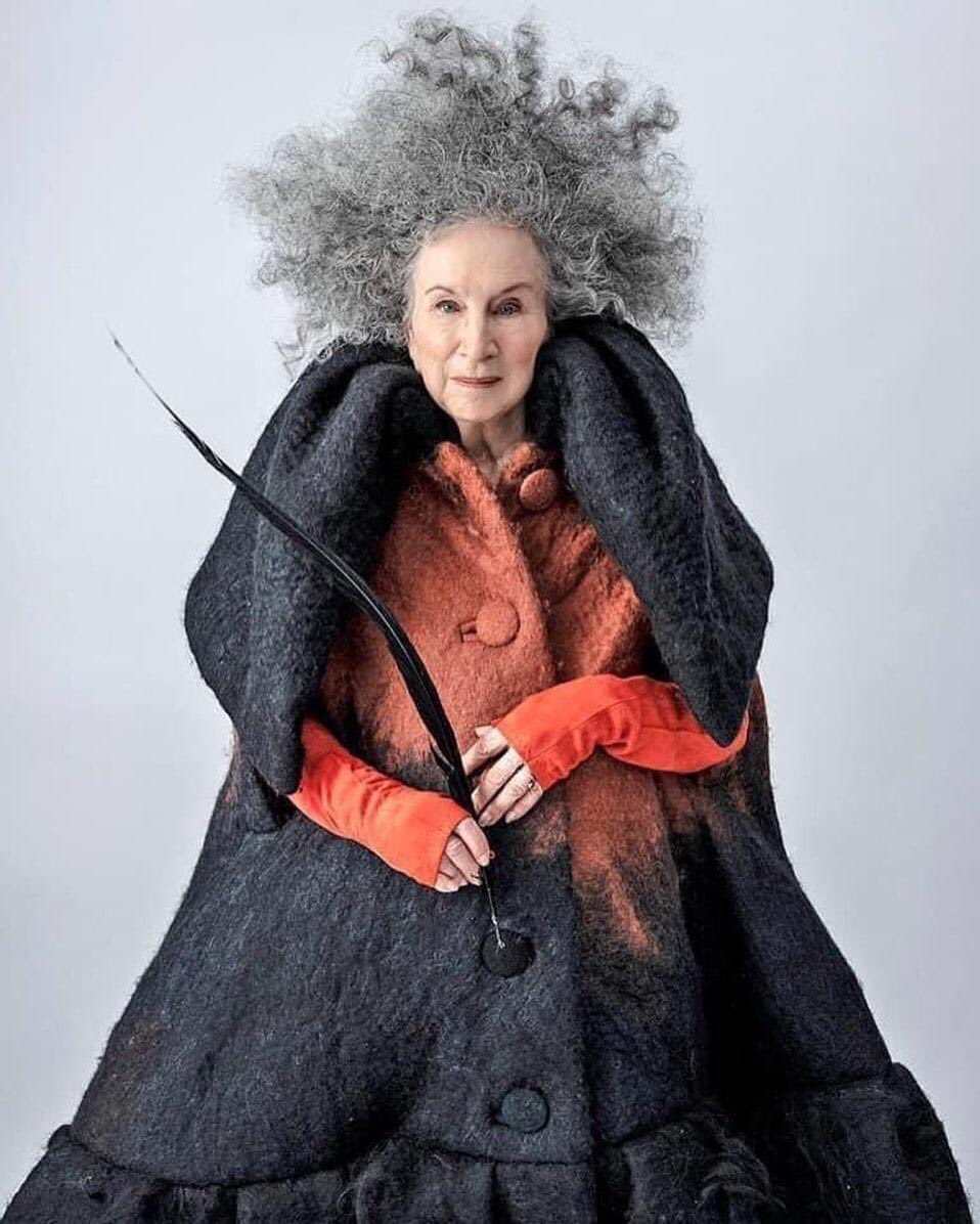 Happy Birthday Margaret Atwood, 82, photo credit Tim Walker  