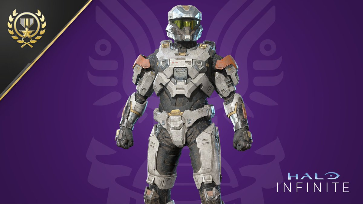 Halo's tweet image. Keep it cool while bringing the heat. Complete your weekly challenges and unlock the Willow Tea armor coating Ultimate Reward for the Mk. VII! 🌸