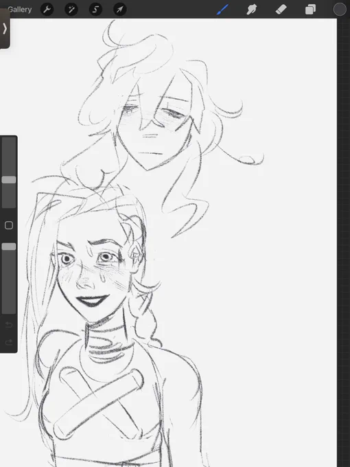 Sketches cause I am very really art blocked also jinx #JinxWasHere #jinxarcane 