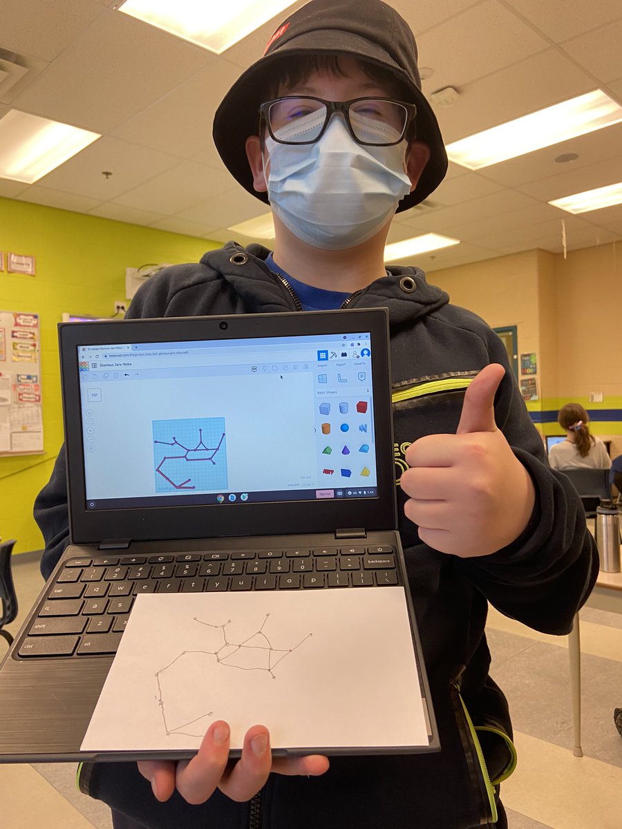 HDDawe's tweet image. Designing our #constellations today in #tinkercad! Stayed tuned for the final project! @BrooksideInt #designandcreate #3Dprinting